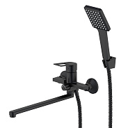 Смеситель "Surf Black" д/ван., с изл. 321 мм, с акс.,  SF31B