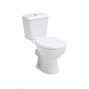 AQ2780-00 КАИР Унитаз напольный с бачком 660*360*720, косой выпуск, сиденье из полипропилена, крепеж