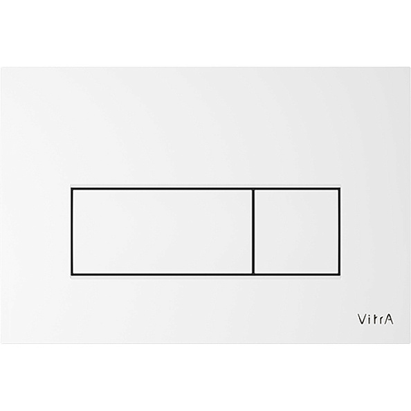 740-2300 Панель смыва Vitra Root Square, белая