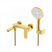 Смеситель для ванны Raglo R03.30.03, золотой сатин