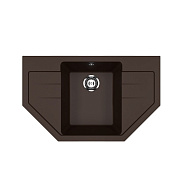 Кухонная мойка Ulgran U-609-345, шоколад