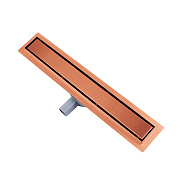 Душевой лоток (двухсторонняя решетка) Raglo R652.70.33, матовая медь