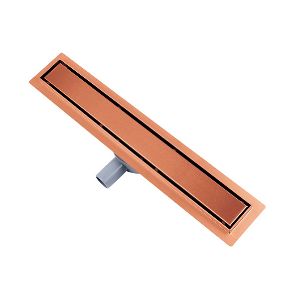 Душевой лоток (двухсторонняя решетка) Raglo R652.70.33, матовая медь