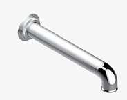 Излив THG Hamptons with lever handles, для ванны, никель PVD (G4S H55 22SG)