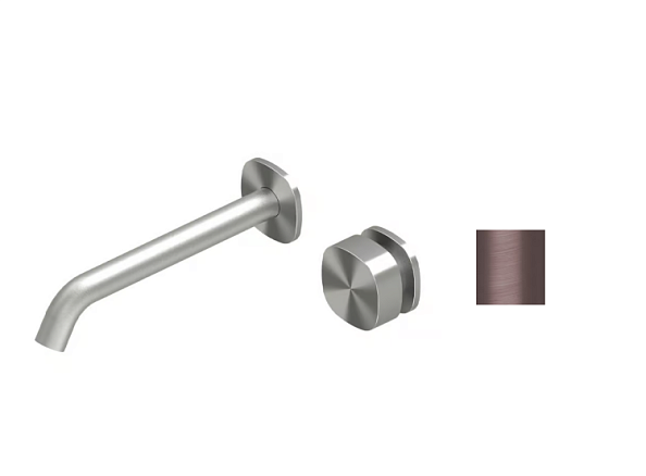 Смеситель для раковины Quadro design SUPER, Pink Gold (22 11T OR)