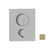 Смеситель для душа Almar Core, на 3 потребителя, High Brass Brushed PVD (E176683.HB)