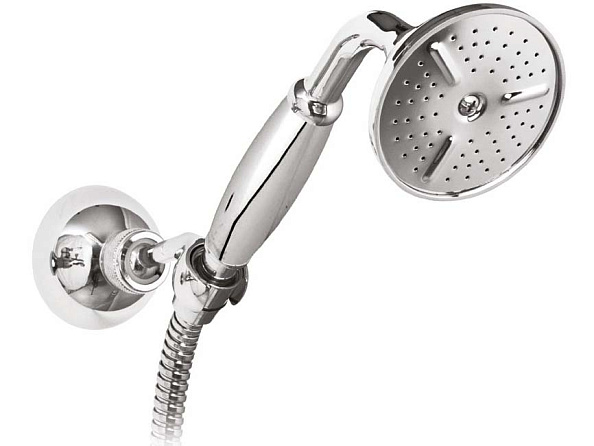 Ручной душ со шлангом и держателем Cezares Czr, хром (CZR-KD-01-M)