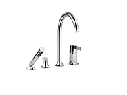 Смеситель для ванны Dornbracht Vaia, Dark Platinum matt (27.632.809.99)