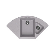 Кухонная мойка Ulgran Quartz Marta 1000-04, платина