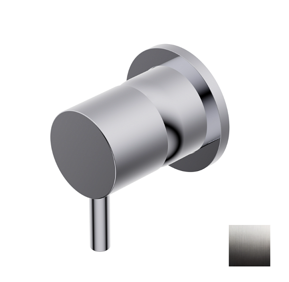 Смеситель для душа Ritmonio Diametro35 S, на 1 потребитель, Brushed Chrome (PR52FC201IX)