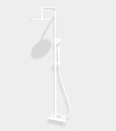 Душевая стойка Fima Carlo Frattini Shower column, белый матовый (F3035/2BS)