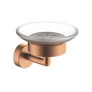 Мыльница Raglo R320.02.33 с держателем,матовая медь