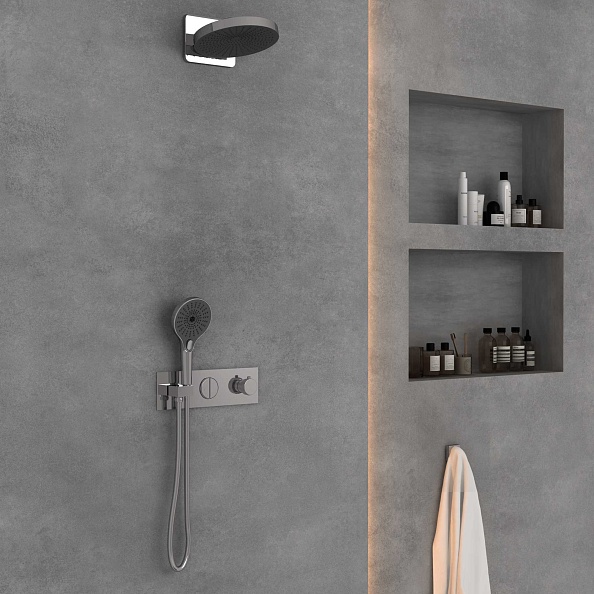 Душевой комплект Vincea VSFW-422TI1CH встраиваемый, хром