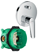 71404000S Set HG Logis E смеситель для ванны (71404000+01800180)