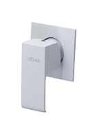 Встраиваемый смеситель для душа CEZARES PORTA белый матовый (PORTA-DIM-BIO)