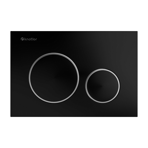 Клавиша смыва Knotlor BIS104BLC, черный