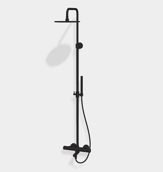 Душевая стойка Fima Carlo Frattini Shower column, черный матовый (F3154/R256NS)