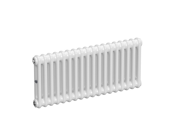 Стальной трубчатый радиатор Rifar Tubog 2037 B1, 30 секций белый, боковое подключение