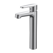 Смеситель VODA "Waterfall" для раковины, высокий,  без дон/кл (WF25)