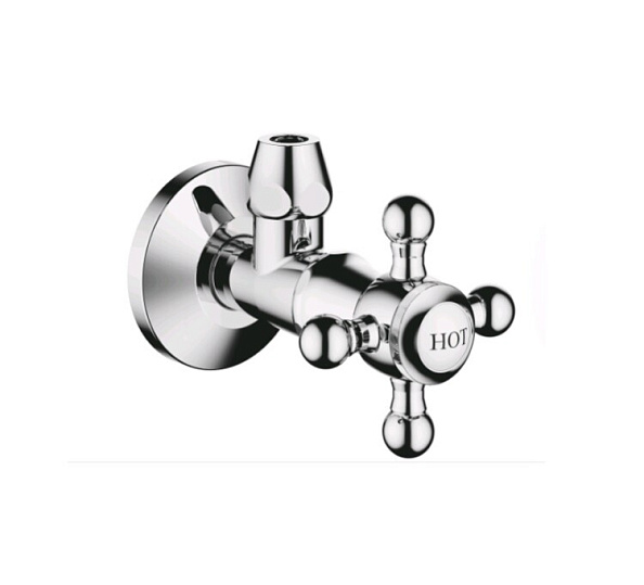 Вентиль Dornbracht Madison, угловой, 1/2", HOT, хром (22.900.361.00)