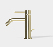 Смеситель для раковины Fima Carlo Frattini Spillo Up, шампань (F3031XSHL)