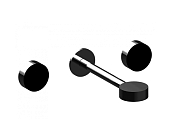 Смеситель для раковины Cisal Slim, Matt Black (SM01351040)