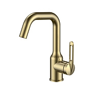 Смеситель для раковины Haiba HB10825-5, матовое золото