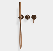 Смеситель для душа Fima Carlo Frattini Spillo Up, на 2 потребителя, бронза янтарная (F3049WX8ZL)