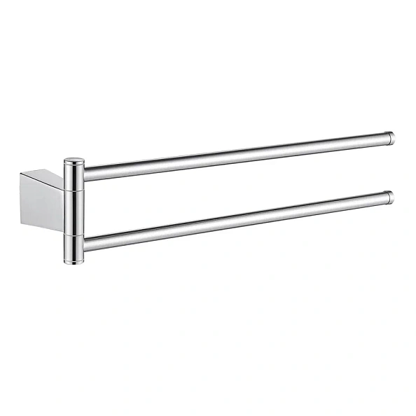 Полотенцедержатель поворотный двойной Shevanik SG5707, хром