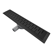 Душевой трап Raglo R651.80.09 800мм, нержавеющая сталь, графит