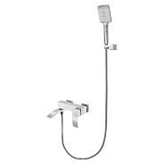 Смеситель для ванны Grocenberg GB8007WC, белый, хром