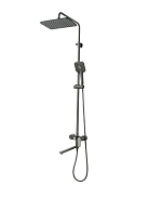 Душевая стойка Aquatek Ника оружейная сталь (AQ2840BGM)