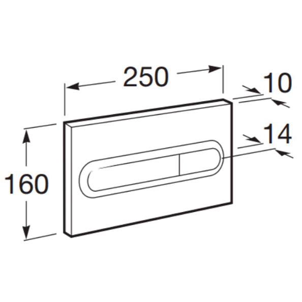 Комплект инсталляция и унитаз подвесной безободковый Roca The Gap Rimless, белый (893104100.02)