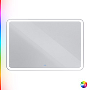 Зеркало со встроенной разноцветной подсветкой Cezares Multicolore, 1200x800x30 (CZR-SPC-MC-1200-800-RGB-TCH)
