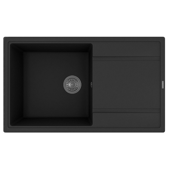 Кухонная мойка Florentina ЛИПСИ 20.130.D0860.208, нуар