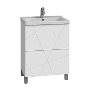 Тумба с раковиной напольная VIGO Geometry 015, 60 см