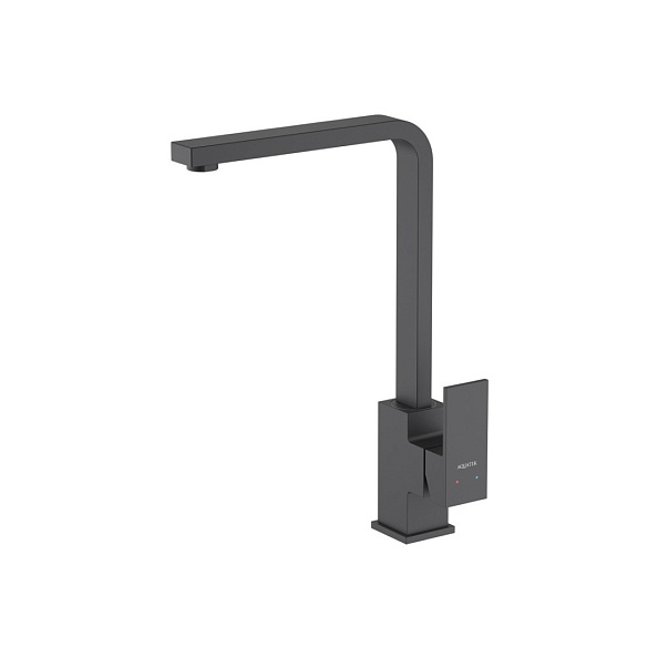 Смеситель для кухни AQUATEK ЛИБРА, матовый черный AQ1680MB