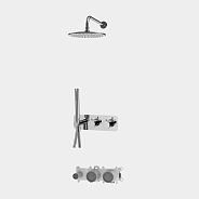 Душевой комплект Fima Carlo Frattini Shower systems, хром (F3149WX3RP252CR)
