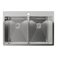 Кухонная мойка Rivelato Rinox 7450 2В, Нержавеющая сталь