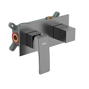 Смеситель для душа Raglo R01.273.09, графит