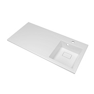 Раковина Florentina Аванти 100 см 10.310.0R100.001, белая