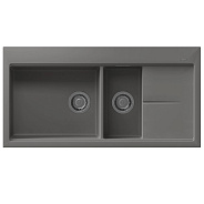 Кухонная мойка с разделочной доской Florentina РОССАНА 20.335.E1000.307, серый шёлк