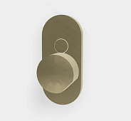 Смеситель для душа Fima Carlo Frattini So, на 2 потребителя, шампань брашированная (F3189E2HS)