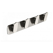 Планка с 4 крючками Grocenberg AC0054NK, никель