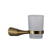 Стакан FASHUN из матового стекла настенный бронза (A1806-21)