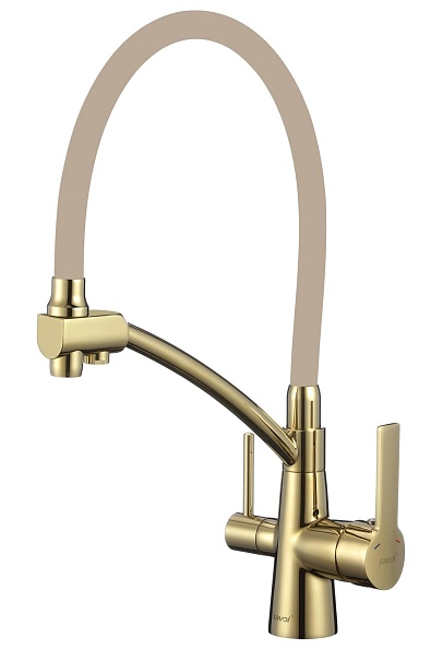 Смеситель для кухонной мойки Savol S-L1805B-12