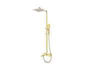 Душевая стойка BelBagno Luce, золото (LUC-VSCM-ORO)