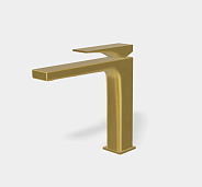 Смеситель для раковины Fima Carlo Frattini Zeta, золото брашированное (F3961LNOS)