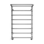 Полотенцесушитель водяной Terminus Полка с/п П8 500х800, нижнее подключение (4670078530295)