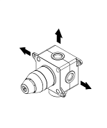 Внутренняя часть Ritmonio назначение-переключателя, не окрашен (PM00706)